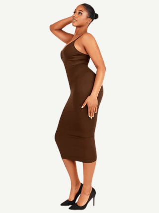 Lilly V-Neck Snatched Shapewear Dress