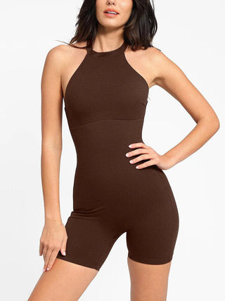 Livia Active Halter Waist Shaping Romper