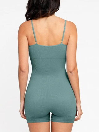 Samantha Seamless Ribbed Tank Shapewear Romper