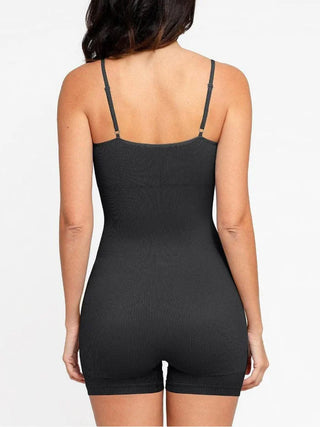 Samantha Seamless Ribbed Tank Shapewear Romper