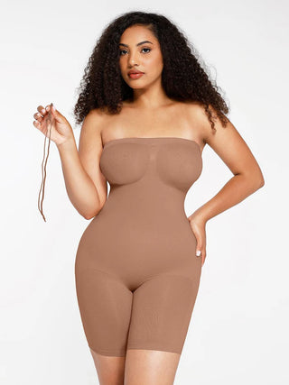 Mia Seamless Sculpting Strapless Bodysuit