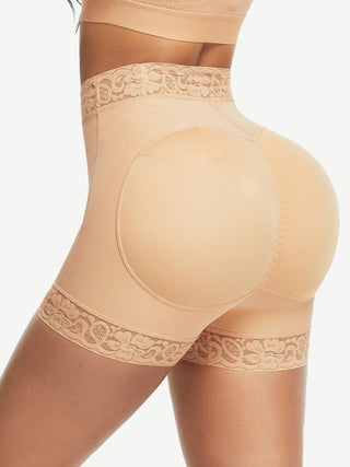 Rihanna High Waist Lace Butt Enhancer Panty Curve Smoothing