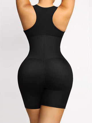 Stretch Athletic Sauna Bodyshaper With Pockets