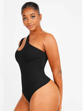 Kelly One-Shoulder Shapewear Bodysuit