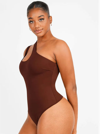 Kelly One-Shoulder Shapewear Bodysuit