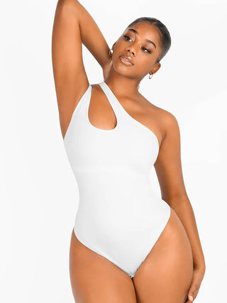 Kelly One-Shoulder Shapewear Bodysuit