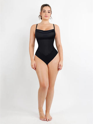 Jasmine Built-in Corset Bodysuit With Skirt