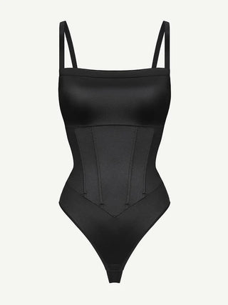 Jasmine Built-in Corset Bodysuit With Skirt