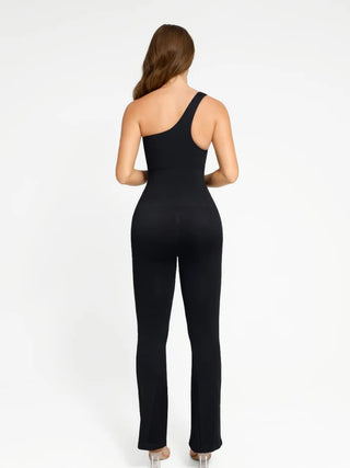 Vanessa Seamless One-Shoulder Shaping Jumpsuit