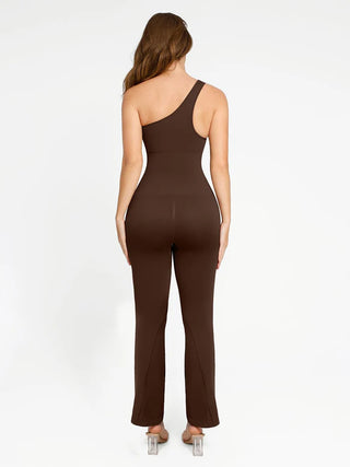 Vanessa Seamless One-Shoulder Shaping Jumpsuit