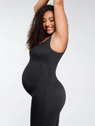 Victoria Back Lifting Abdominal Support Maternity Catsuit