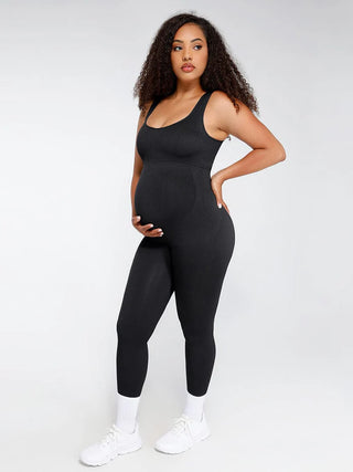 Victoria Back Lifting Abdominal Support Maternity Catsuit