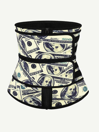 Rose Double-Belt Waist Trainer