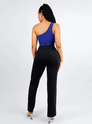 Tessa Waist Trimming Yoga Pants with Built-in Shaping Shorts